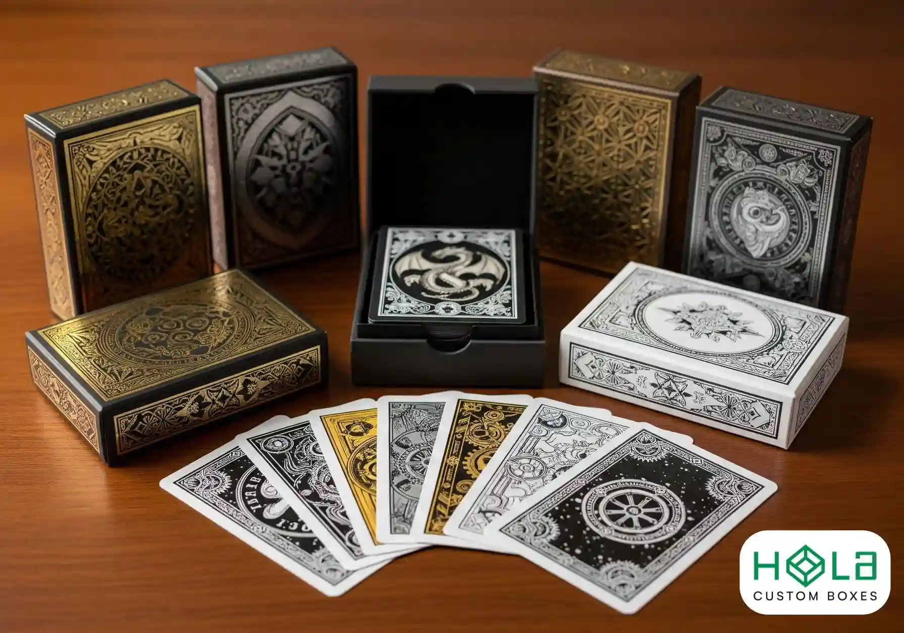 custom playing card boxes